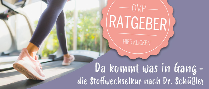 Da kommt was in Gang - die Stoffwechselkur nach Dr. Schüßler
