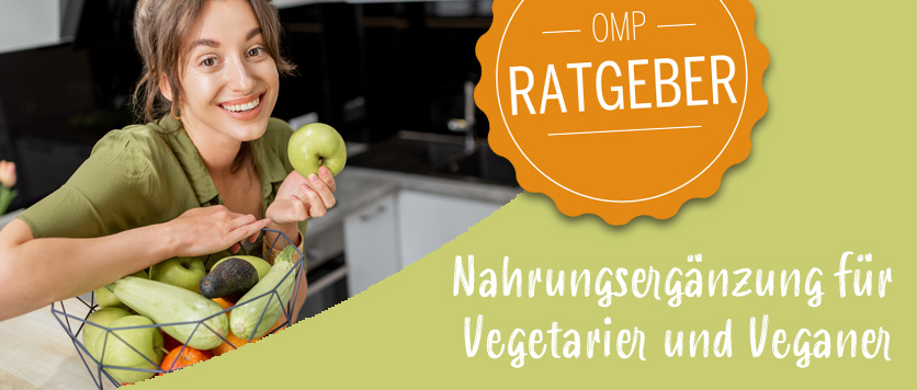 Nahrungsergänzung für Vegetarier und Veganer