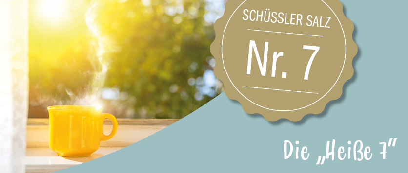 Schüßler Salz Nr. 7 - Die heiße Sieben