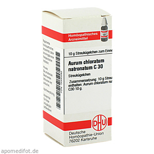 AURUM CHLORATUM NATRONATUM C 30 Globuli