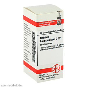 NATRIUM BICARBONICUM D 12 Globuli