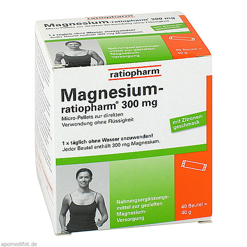 MAGNESIUM-RATIOPHARM 300 mg Micro-Pellets m.Gran.