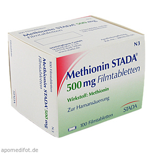 METHIONIN STADA 500 mg Filmtabletten
