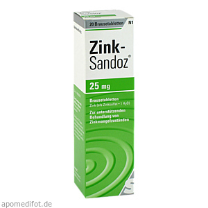 ZINK SANDOZ Brausetabletten