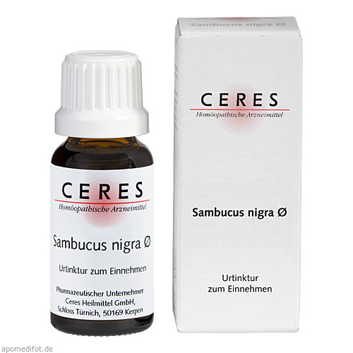 CERES Sambucus nigra Urtinktur