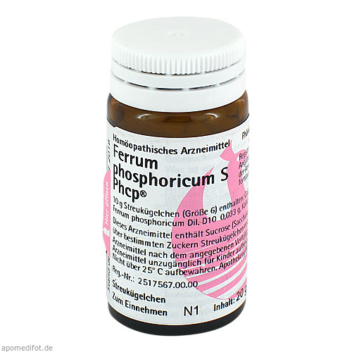 FERRUM PHOSPHORICUM S Phcp Globuli