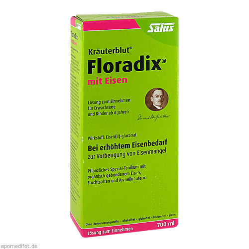 FLORADIX mit Eisen Lösung zum Einnehmen