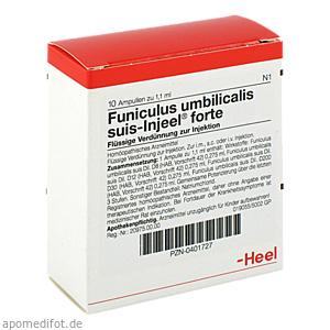 FUNICULUS UMBILICALIS suis Injeel forte Ampullen