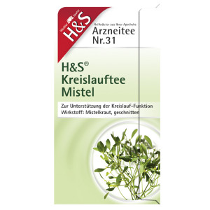 H&S Kreislauftee Mistel Filterbeutel