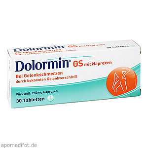 DOLORMIN GS mit Naproxen Tabletten