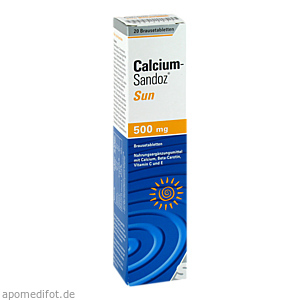 CALCIUM SANDOZ Sun Brausetabletten