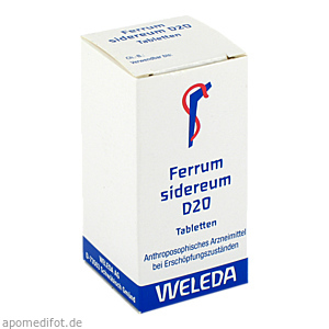 FERRUM SIDEREUM D 20 Tabletten