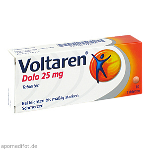 VOLTAREN Dolo 25 mg überzogene Tabletten