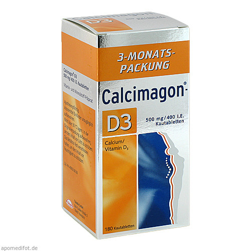 CALCIMAGON D3 Kautabletten