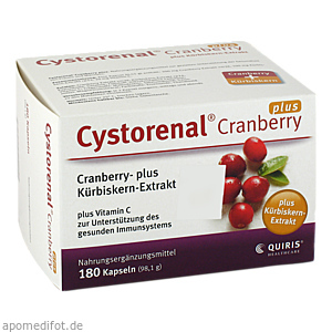 CYSTORENAL Cranberry plus Kapseln