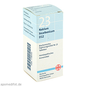 BIOCHEMIE DHU 23 Natrium bicarbonicum D 12 Tabl.