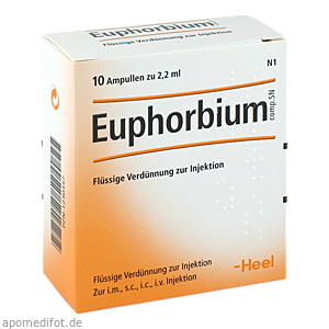 EUPHORBIUM COMPOSITUM SN Ampullen