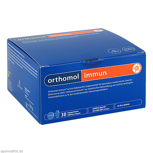 ORTHOMOL Immun 30 Tabl./Kaps.Kombipackung