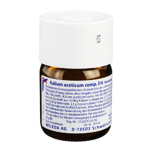 KALIUM ACETICUM COMP.D 6 Trituration