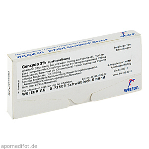 GENCYDO 3% Injektionslösung