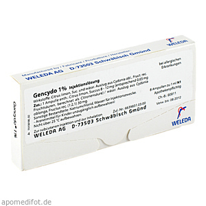 GENCYDO 1% Injektionslösung