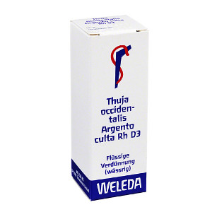 THUJA OCCIDENTALIS ARGENTO culta Rh D 3 Dilution