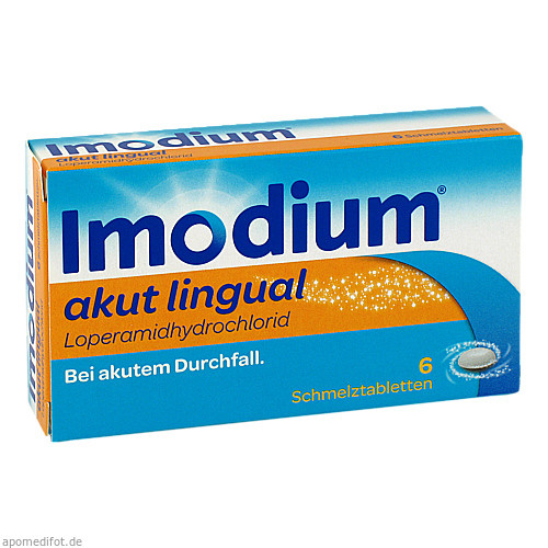 IMODIUM akut lingual Schmelztabletten