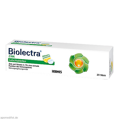 BIOLECTRA Zink Lutschtabletten