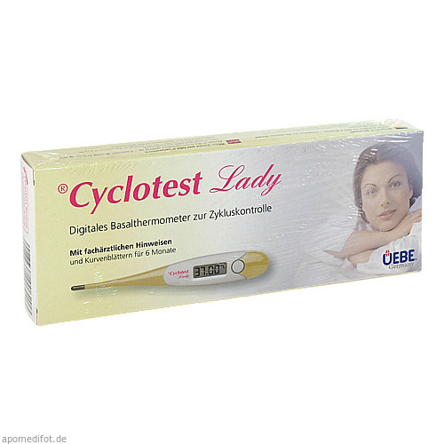 CYCLOTEST lady Basalthermometer