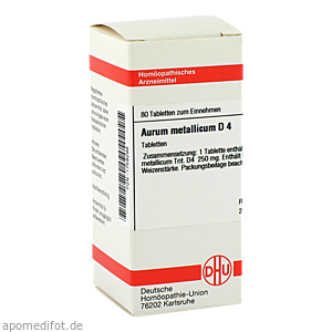 AURUM METALLICUM D 4 Tabletten