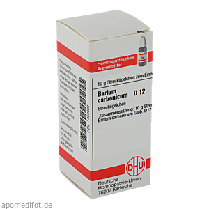 BARIUM CARBONICUM D 12 Globuli