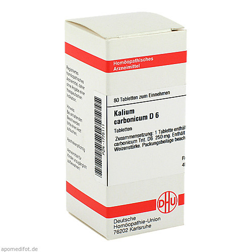 KALIUM CARBONICUM D 6 Tabletten