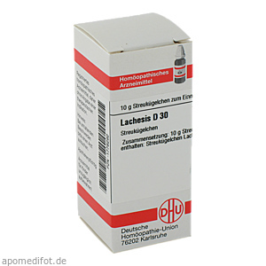 LACHESIS D 30 Globuli