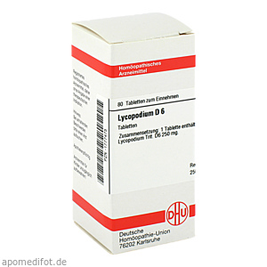 LYCOPODIUM D 6 Tabletten