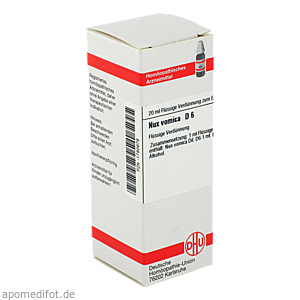 NUX VOMICA D 6 Dilution
