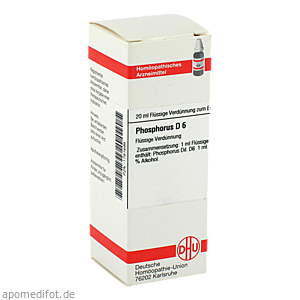 PHOSPHORUS D 6 Dilution