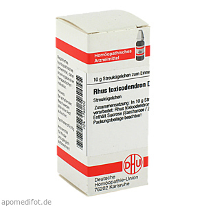 RHUS TOXICODENDRON D 3 Globuli