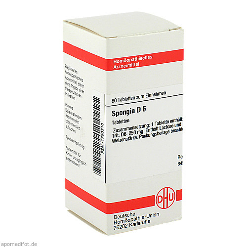 SPONGIA D 6 Tabletten