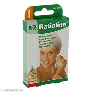 RATIOLINE elastic Pflasterstrips in 4 Größen