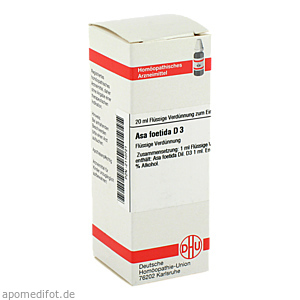 ASA FOETIDA D 3 Dilution