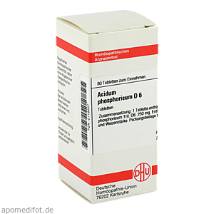 ACIDUM PHOSPHORICUM D 6 Tabletten