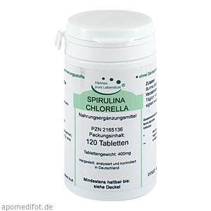 SPIRULINA+CHLORELLA Tabletten