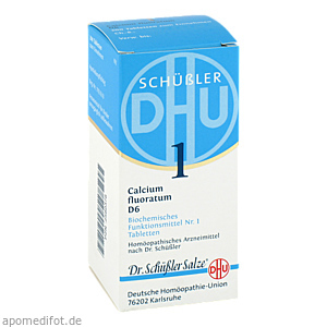 BIOCHEMIE DHU 1 Calcium fluoratum D 6 Tabletten