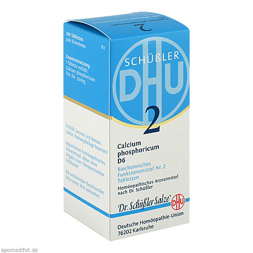 BIOCHEMIE DHU 2 Calcium phosphoricum D 6 Tabletten