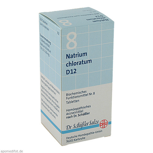 BIOCHEMIE DHU 8 Natrium chloratum D 12 Tabletten