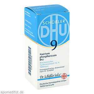 BIOCHEMIE DHU 9 Natrium phosphoricum D 12 Tabl.