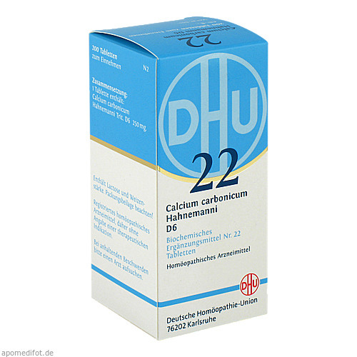 BIOCHEMIE DHU 22 Calcium carbonicum D 6 Tabletten