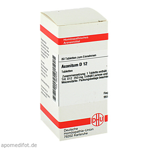 ACONITUM D 12 Tabletten