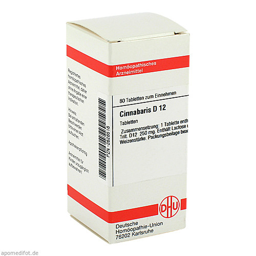 CINNABARIS D 12 Tabletten