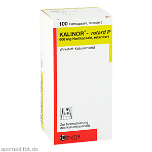 KALINOR retard P 600 mg Hartkapseln